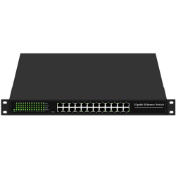 Picture of T Optics 24 port 10/100/1000M Ethernet Switch